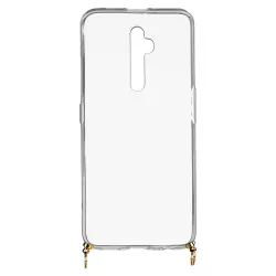 Funda Silicona Colgante Transparente para Oppo Reno 2Z