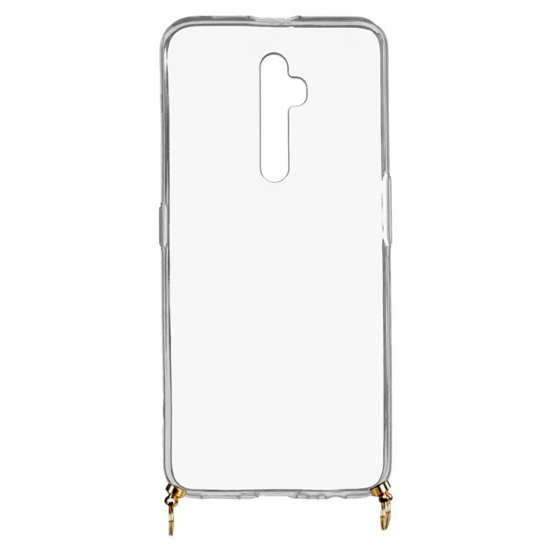 Funda Silicona Colgante Transparente para Oppo Reno 2Z