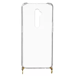 Funda Silicona Colgante Transparente para Oppo Reno2