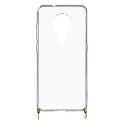 Funda Silicona Colgante Transparente para Nokia 7.2