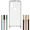 Funda Silicona Colgante Transparente para Motorola One Vision