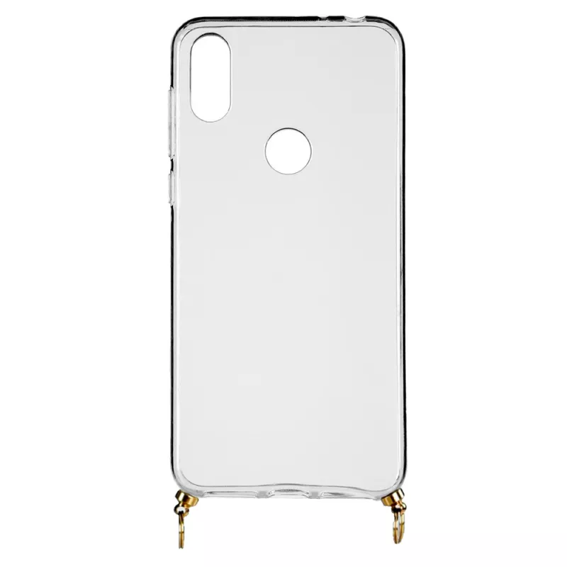 Funda Silicona Colgante Transparente para Motorola Moto One