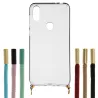 Funda Silicona Colgante Transparente para Motorola Moto One