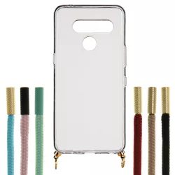 Funda Silicona Colgante Transparente para LG V50