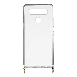 Funda Silicona Colgante Transparente para LG K51s