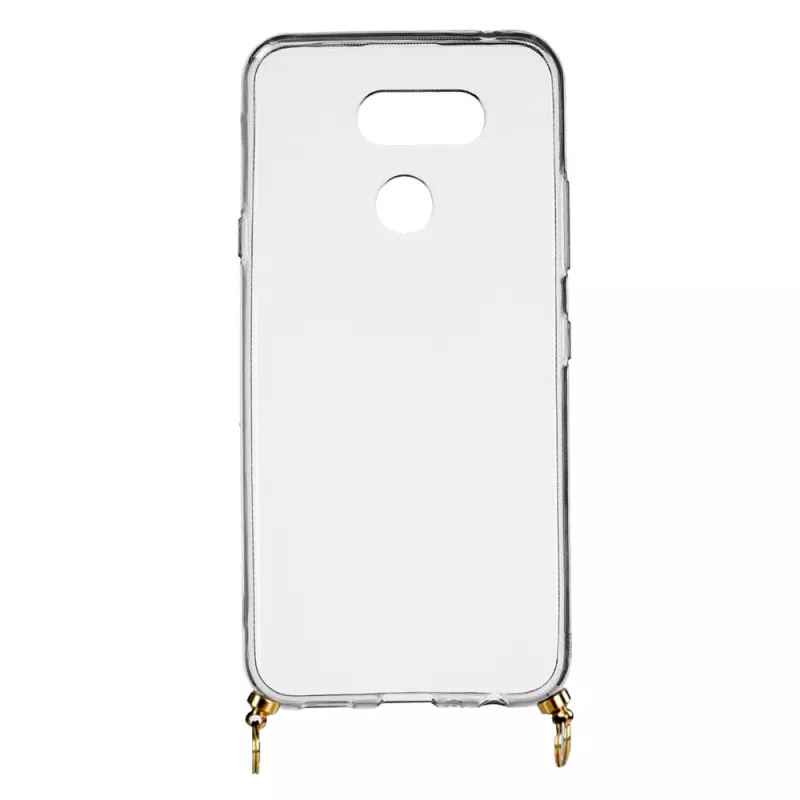 Funda Silicona Colgante Transparente para LG K40s