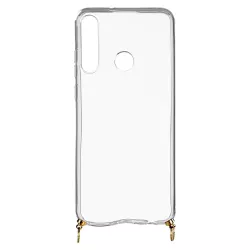 Funda Silicona Colgante Transparente para Huawei Y6p