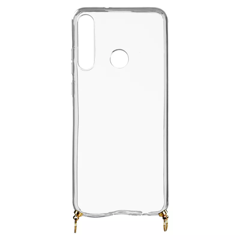 Funda Silicona Colgante Transparente para Huawei Y6p