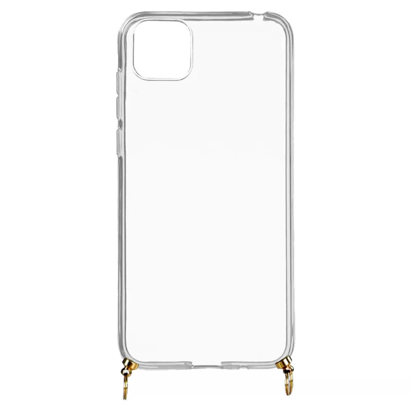 Funda Silicona Colgante Transparente para Huawei Y5p