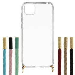 Funda Silicona Colgante Transparente para Huawei Y5 2019