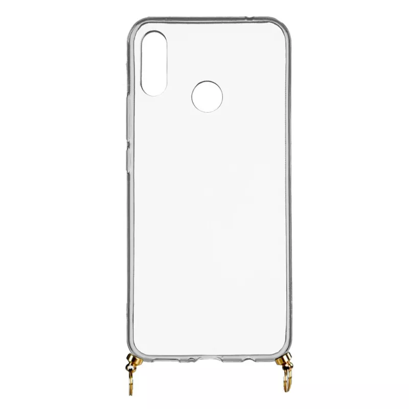 Funda Silicona Colgante Transparente para Huawei P Smart Plus