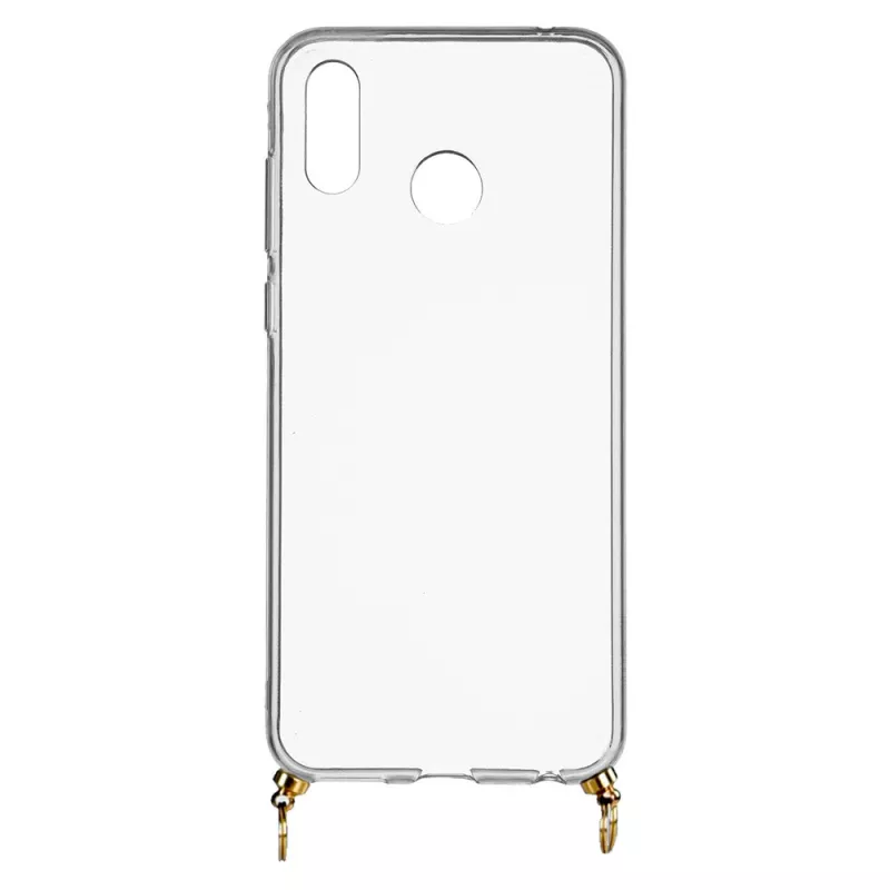 Funda Silicona Colgante Transparente para Honor Play