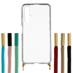 Funda Silicona Colgante Transparente para Honor 20