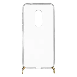 Funda Silicona Colgante Transparente para Alcatel 1X