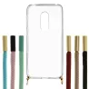 Funda Silicona Colgante Transparente para Alcatel 1X