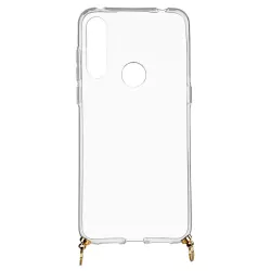 Funda Silicona Colgante Transparente para Alcatel 1S 2020