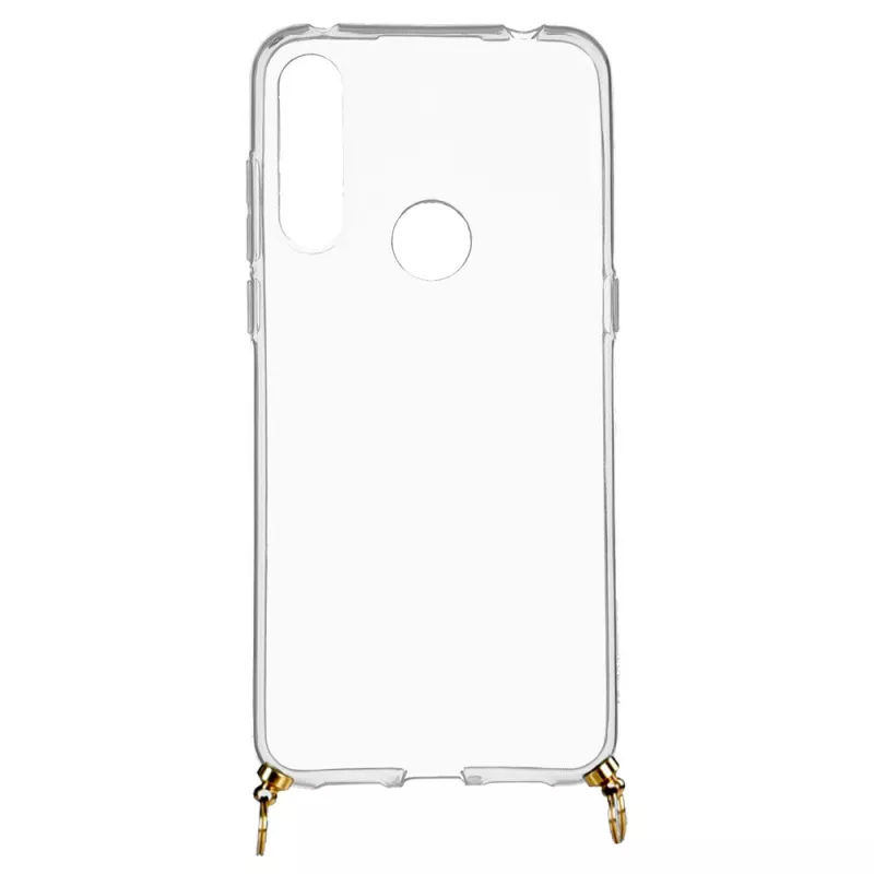 Funda Silicona Colgante Transparente para Alcatel 1S 2020