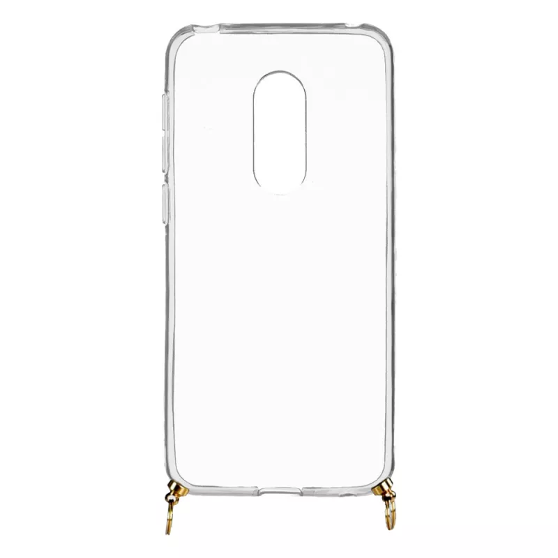 Funda Silicona Colgante Transparente para Alcatel 1S 2019