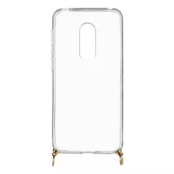 Funda Silicona Colgante Transparente para Alcatel 1C