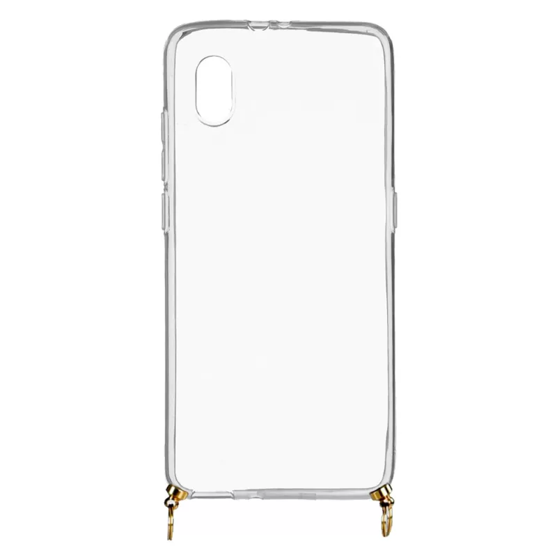 Funda Silicona Colgante Transparente para Alcatel 1B 2020