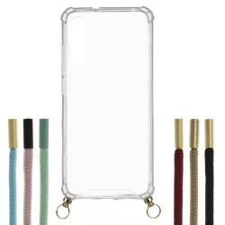 Funda Silicona Colgante Transparente para Xiaomi Mi A3