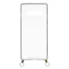 Funda Silicona Colgante Transparente para Samsung Galaxy S10