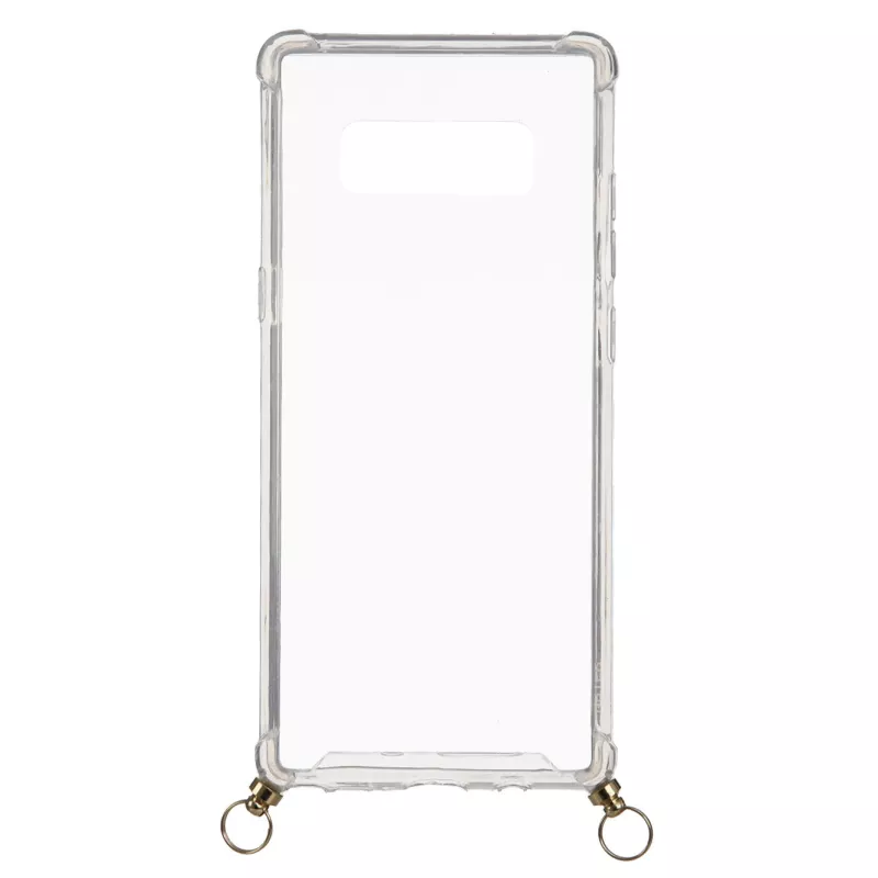 Funda Silicona Colgante Transparente para Samsung Galaxy Note8