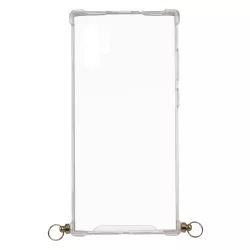 Funda Silicona Colgante Transparente para Samsung Galaxy Note 10Plus