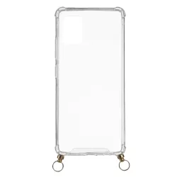 Funda Silicona Colgante Transparente para Samsung Galaxy A31