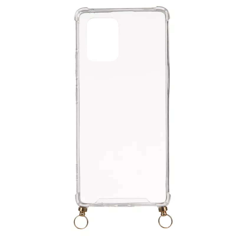 Funda Silicona Colgante Transparente para Samsung Galaxy S10 Lite