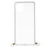 Funda Silicona Colgante Transparente para Samsung Galaxy Note10 Lite