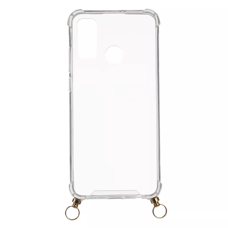 Funda Silicona Colgante Transparente para Huawei P Smart 2020