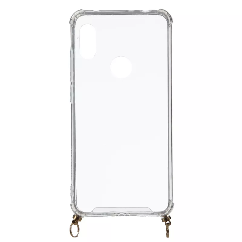 Funda Silicona Colgante Transparente para Xiaomi Redmi Note 6