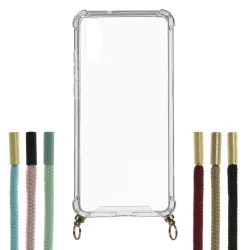 Funda Silicona Colgante Transparente para Huawei P20