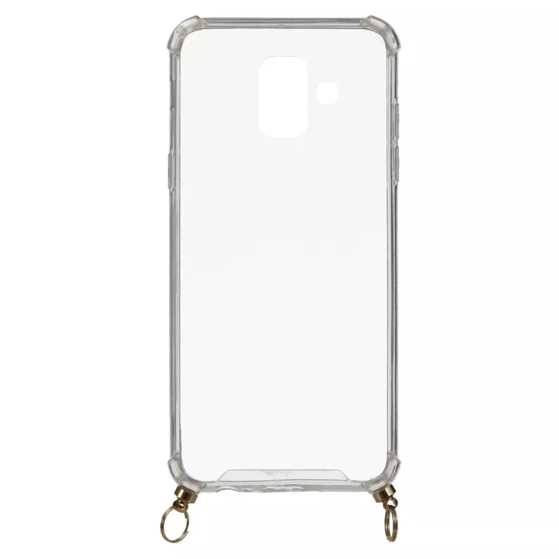 Funda Silicona Colgante Transparente para Samsung Galaxy A6 2018