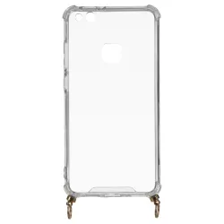 Funda Silicona Colgante Transparente para Huawei P10 Lite