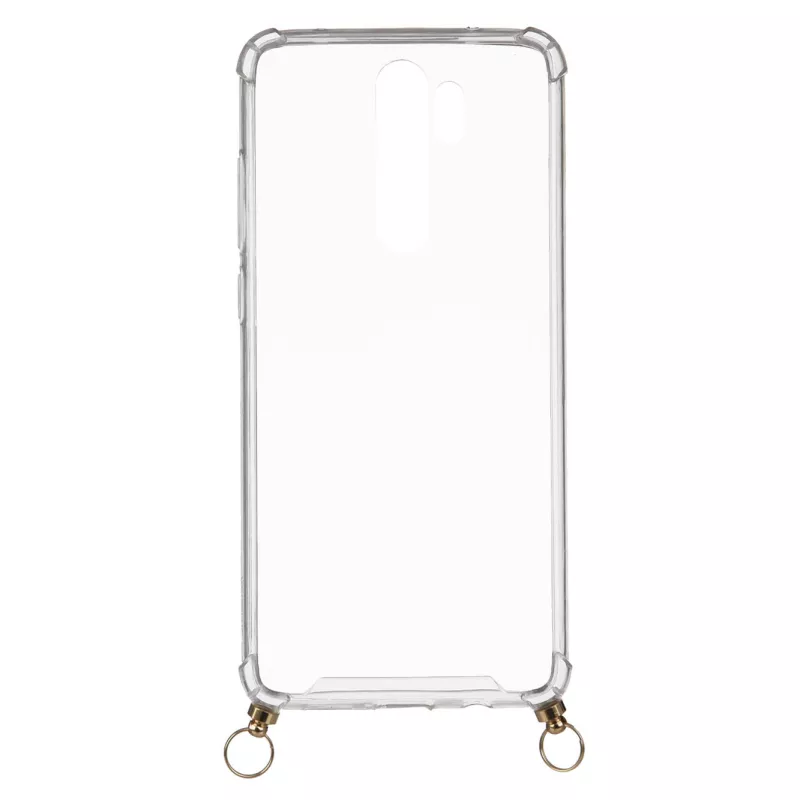 Funda Silicona Colgante Transparente para Xiaomi Redmi Note 8 Pro