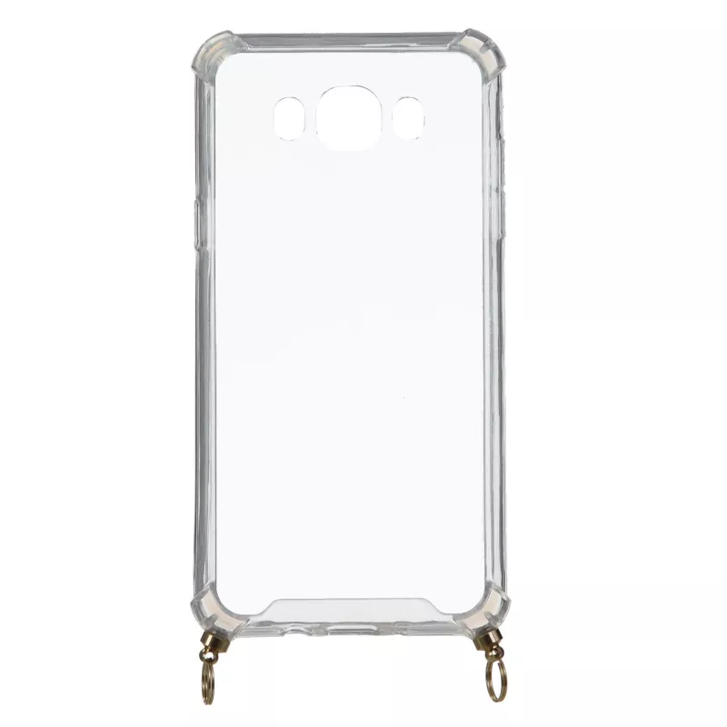 Funda Silicona Colgante Transparente para Samsung Galaxy J7 2016