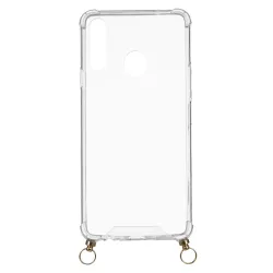 Funda Silicona Colgante Transparente para Samsung Galaxy A20s