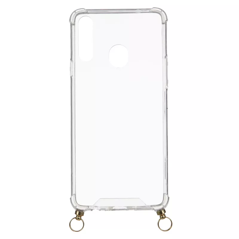 Funda Silicona Colgante Transparente para Samsung Galaxy A20s