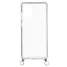 Funda Silicona Colgante Transparente para Samsung Galaxy S20 Plus