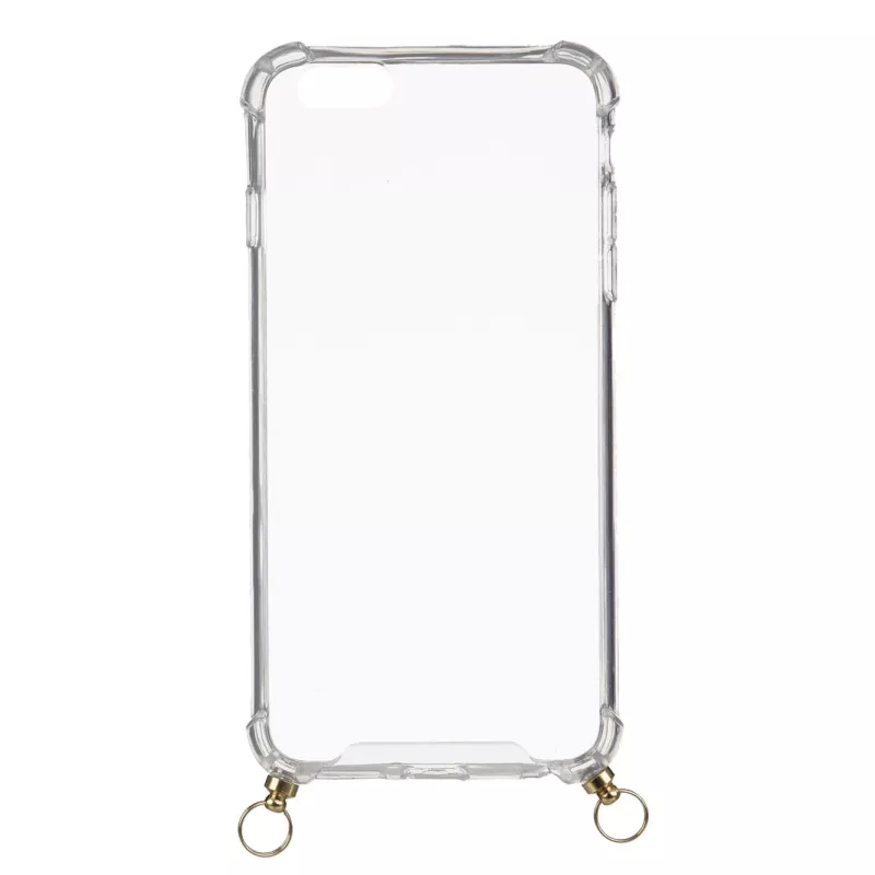 Funda Silicona Colgante Transparente para iPhone 6S Plus