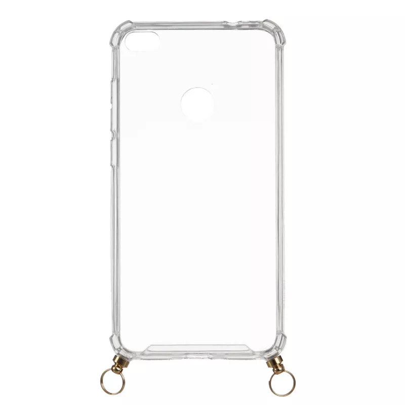 Funda Silicona Colgante Transparente para Huawei P8 Lite 2017