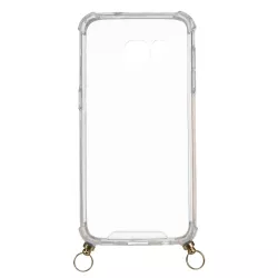 Funda Silicona Colgante Transparente para Samsung Galaxy S7