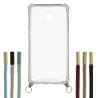 Funda Silicona Colgante Transparente para Samsung Galaxy J5 2016