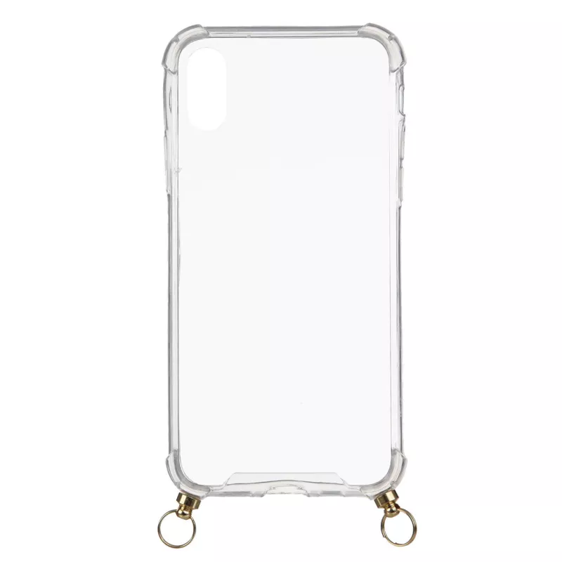 Funda Silicona Colgante Transparente para iPhone XS