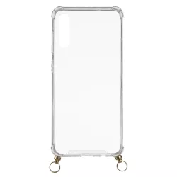 Funda Silicona Colgante Transparente para Samsung Galaxy A50