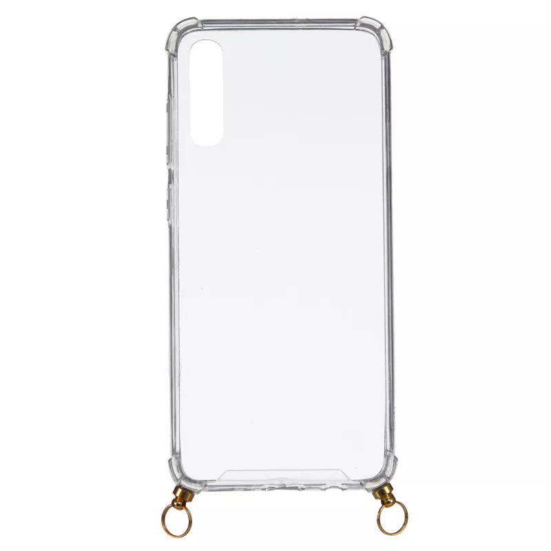 Funda Silicona Colgante Transparente para Samsung Galaxy A70