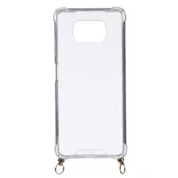 Funda Silicona Colgante Transparente para Xiaomi Poco X3 Pro