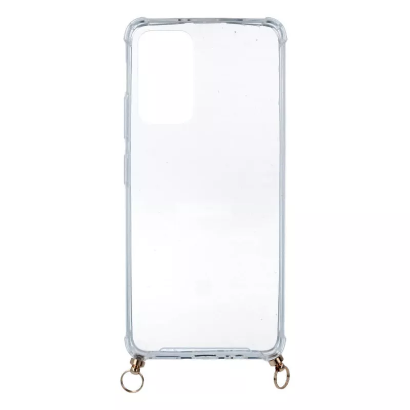 Funda Silicona Colgante Transparente  para Xiaomi Poco M4 Pro 5G